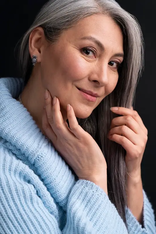 senior woman portrait